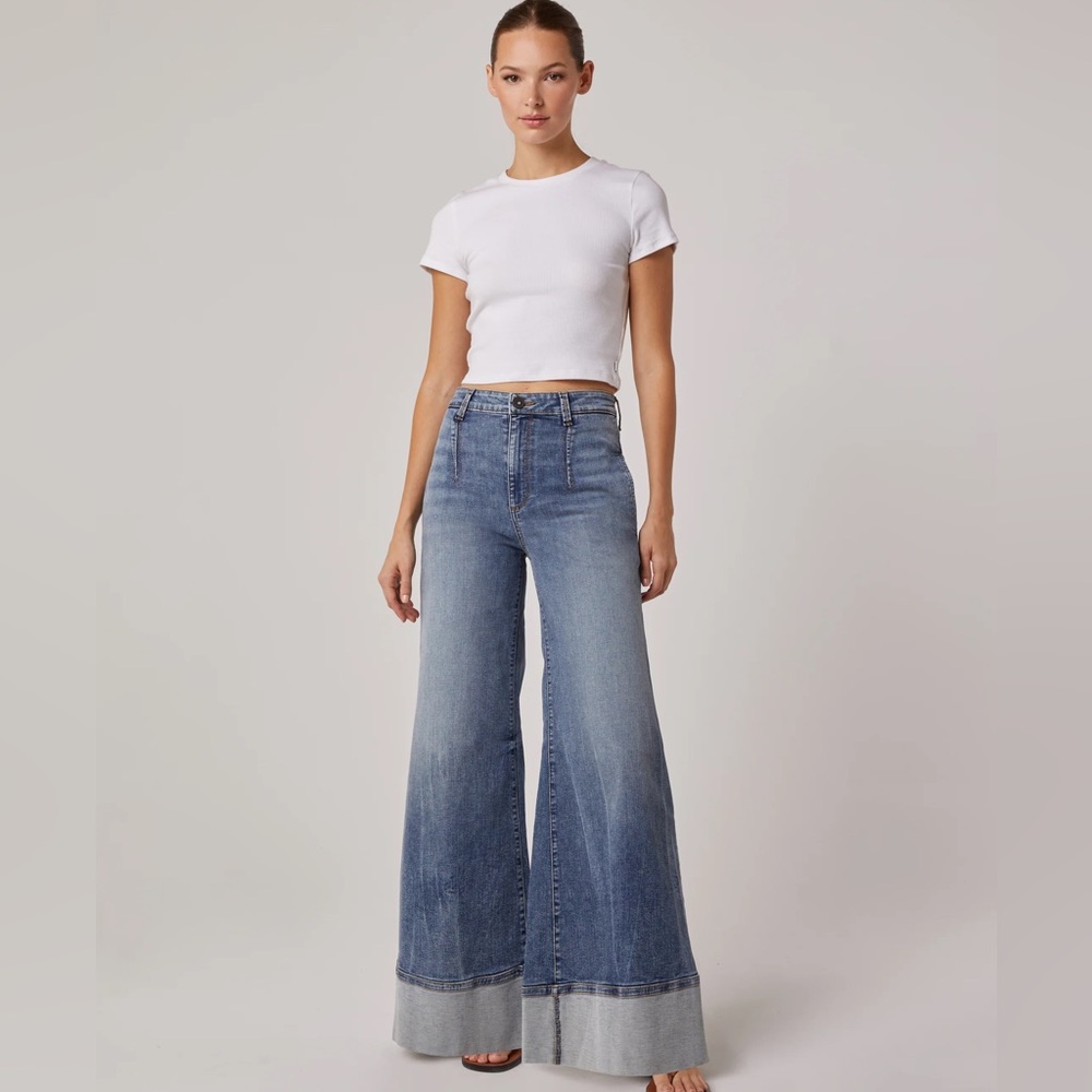 steve high rise wide leg jeans
